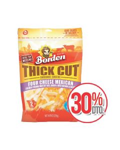  Queso Thick Cut 4 Quesos Mexicanos