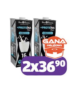 Leche Doble Proteína tetrabrik 946 ml NORMAL 22.45