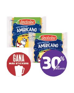 Queso Americano Blanco o Amarillo Normal 25.15