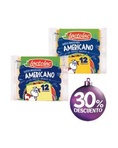 Queso Americano Blanco o Amarillo 170 g