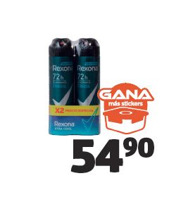 Antitranspirante Xtracool 150 ml 2 pack NORMAL 70.00 *Antes de usarse léase detenidamente las instrucciones.