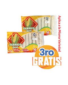 Tacos con Pollo o Res 10 uds. NORMAL 19.15 *Aplica a la misma variedad
