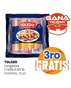 Longaniza Criolla 0.50 lb NORMAL 15.65